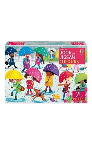 Book and Jigsaw Colours (Usborne Book and Jigsaw): 1